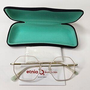 New Etnia Barcelona Eye Glasses Times Square (Size 52-20-145)